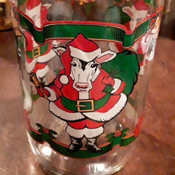 SANTA  COW MILK BOTTLE. - Picture 2 of 5